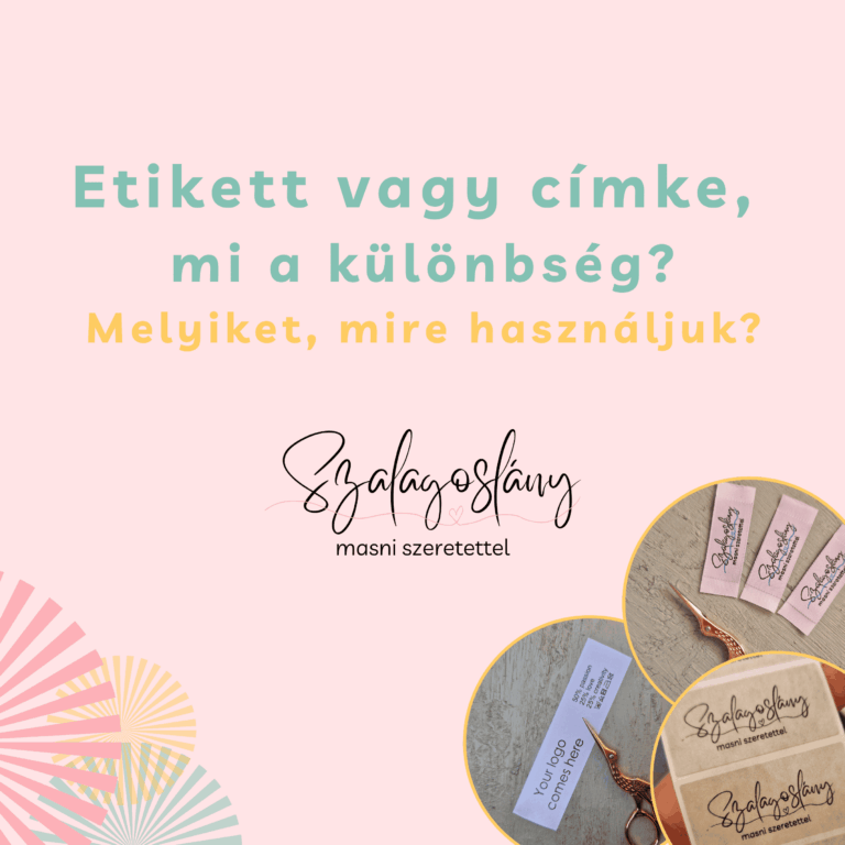 Etikett, Szalagoslány Blog, Lévay Nóra cikke a címkék típusairól